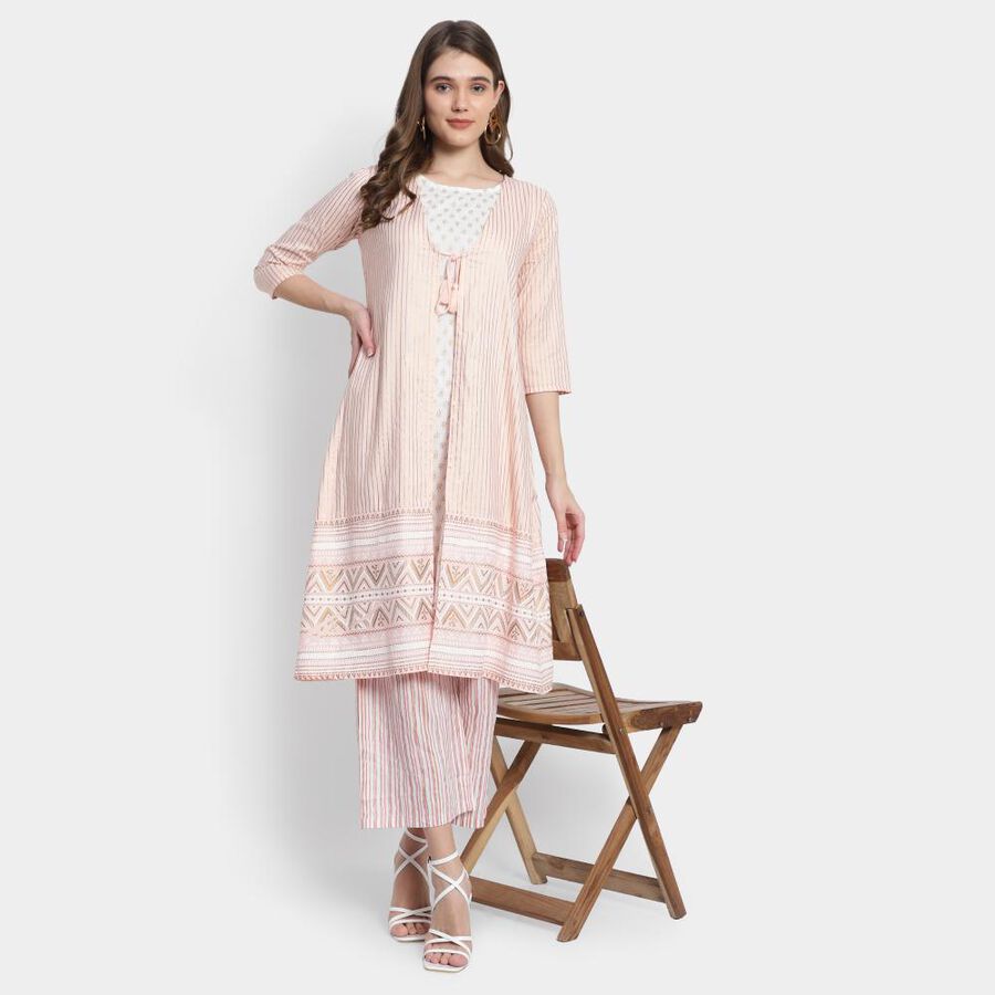 Ladies' Kurta, Light Pink, large image number null